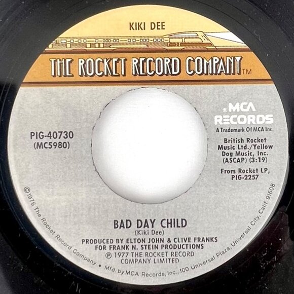 Vintage 45 RPM Vinyl Records Lot Of 5 Featuring Kiki Dee 707 & More Artists - Picture 5 of 12